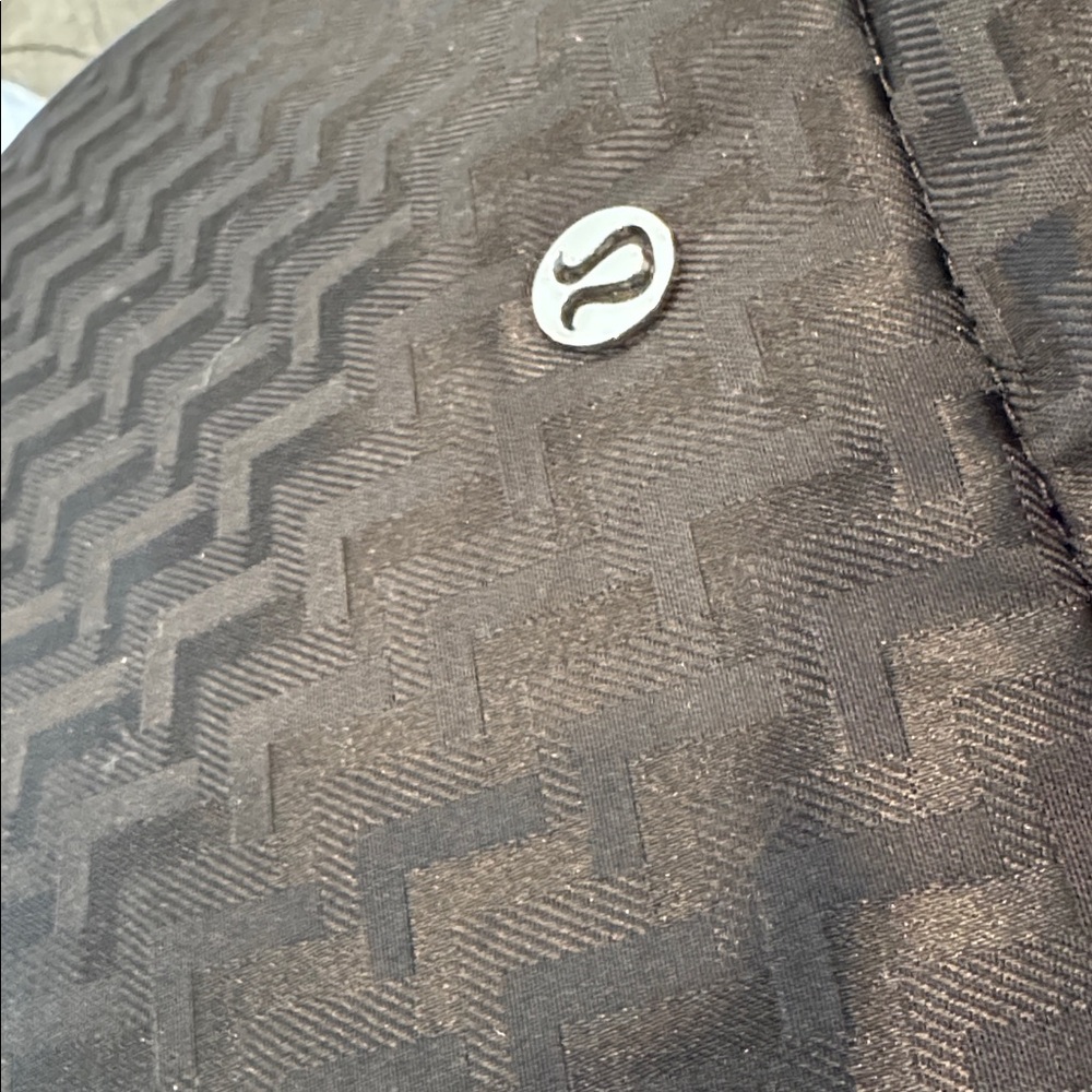 lululemon athletica City Essentials L Monogram Jacquard Black Shoulder Bag - Picture 16 of 17